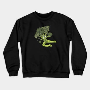 Kung-fu-Broccoli Crewneck Sweatshirt